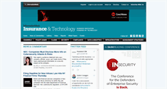 Desktop Screenshot of insurancetech.com