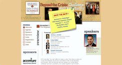Desktop Screenshot of executivesummit.insurancetech.com